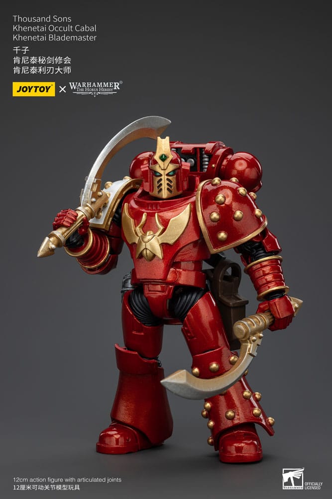 Warhammer The Horus Heresy figurine 1/18 Thousand Sons Khenetai Occult Cabal Khenetai Blademaster 12 cm