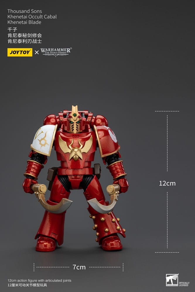 Warhammer The Horus Heresy figurine 1/18 Thousand Sons Khenetai Occult Cabal Khenetai Blade 12 cm