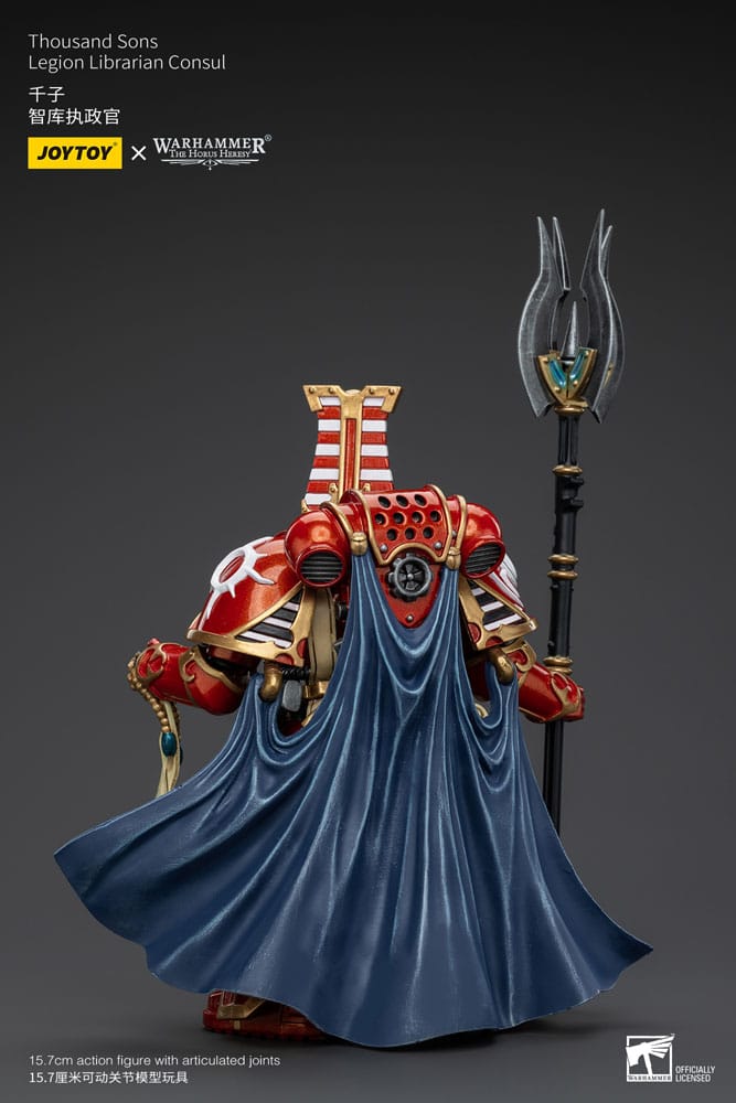 Warhammer The Horus Heresy figurine 1/18 Thousand Sons Legion Librarian Consut 16 cm