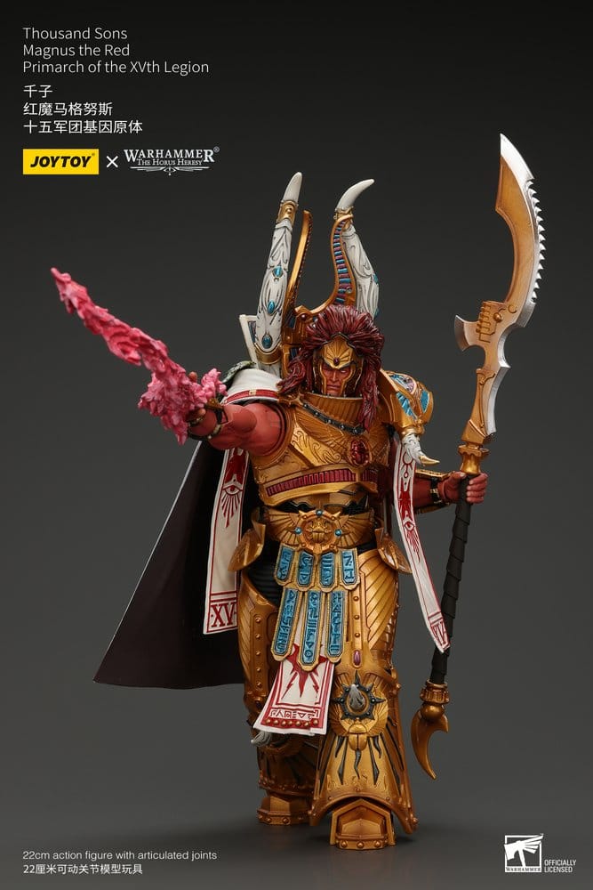 Warhammer The Horus Heresy figurine 1/18 Thousand sons Magnus the Red Primarch of the XVth Legion 22 cm