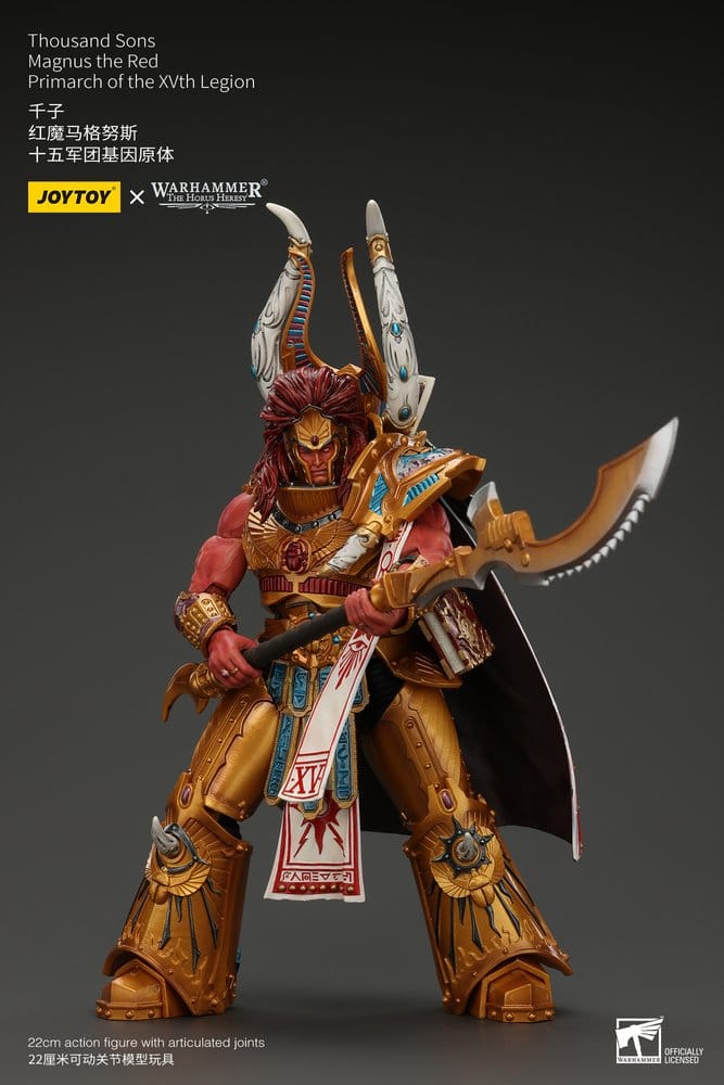 Warhammer The Horus Heresy figurine 1/18 Thousand sons Magnus the Red Primarch of the XVth Legion 22 cm