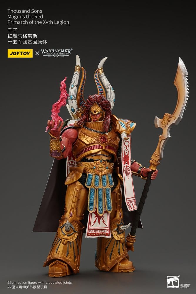 Warhammer The Horus Heresy figurine 1/18 Thousand sons Magnus the Red Primarch of the XVth Legion 22 cm
