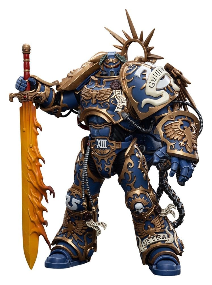 Warhammer 40k figurine 1/18 Ultramarines Primarch Roboute Guilliman 18 cm Reproduktion