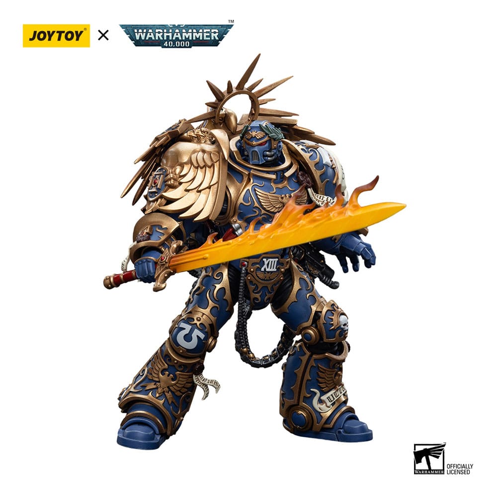 Warhammer 40k figurine 1/18 Ultramarines Primarch Roboute Guilliman 18 cm Reproduktion