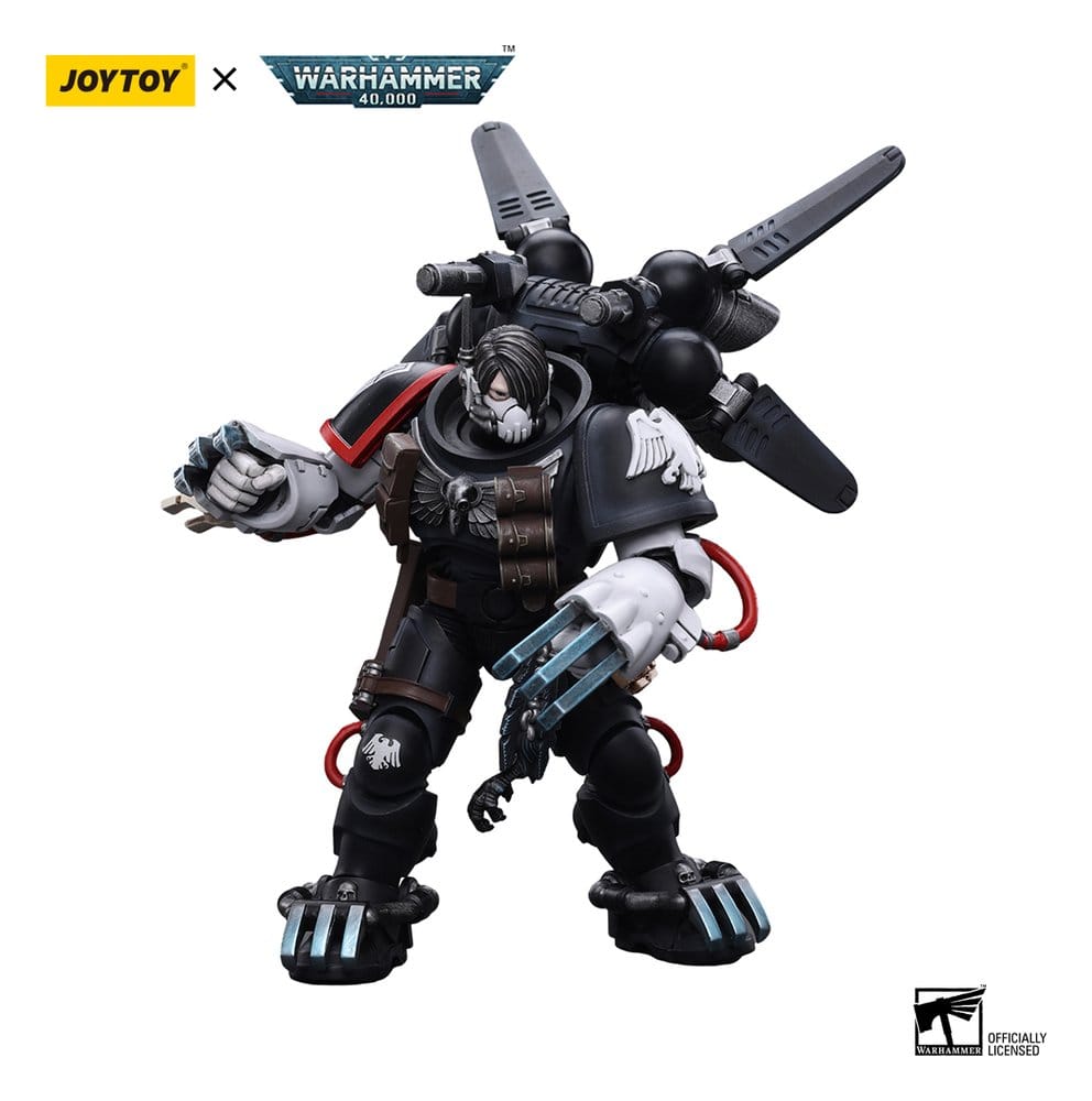 Warhammer 40,000 figurine Raven Guard Chapter Master Kayvaan Shrike 12 cm