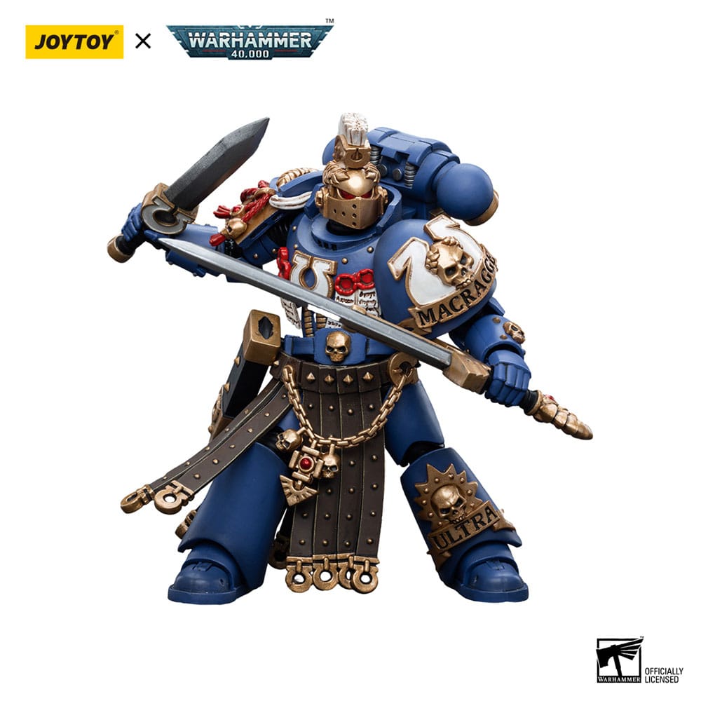 Warhammer 40k figurine 1/18 Ultramarines Honour Guard Chapter Champion 12 cm
