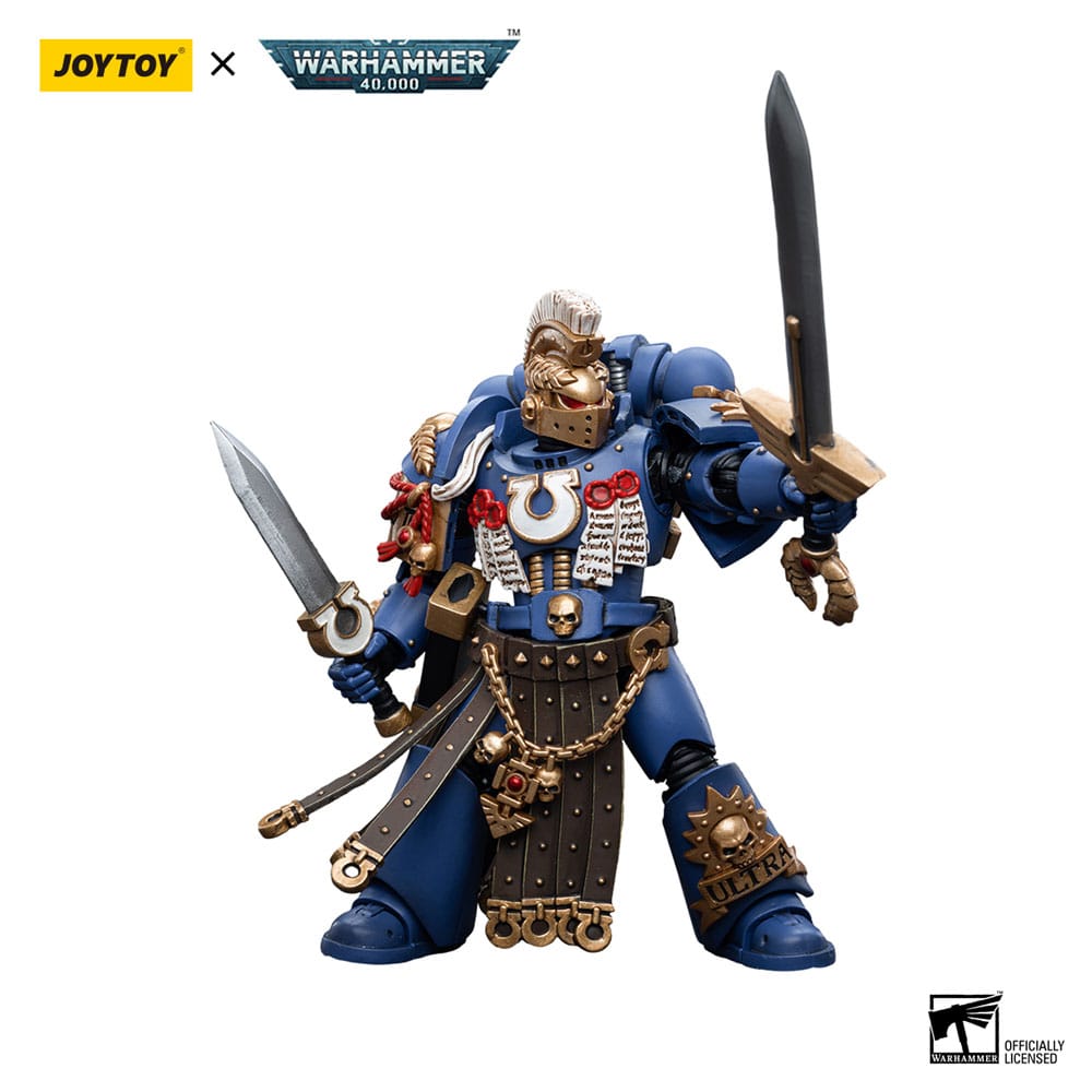 Warhammer 40k figurine 1/18 Ultramarines Honour Guard Chapter Champion 12 cm