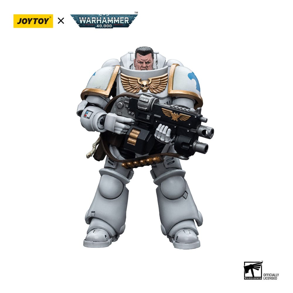 Warhammer 40k figurine 1/18 Space Marines White Consuls Intercessors 1 12 cm