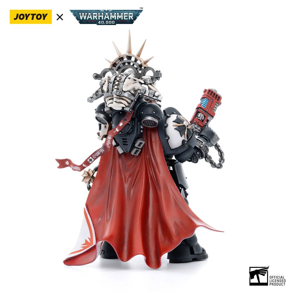 Warhammer 40k figurine 1/18 Black Templars Marshal Baldeckrath 12 cm