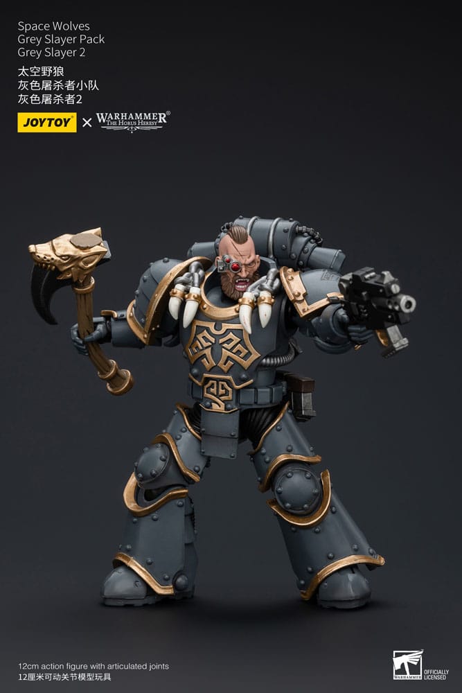 Warhammer The Horus Heresy figurine 1/18 Space Wolves Grey Slayer Pack Grey Slayer 2 12 cm