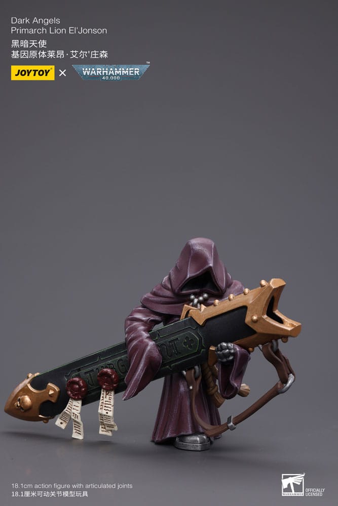 Warhammer 40k figurine 1/18 Dark Angels Primarch Lion El' Jonson 18 cm Reproduction