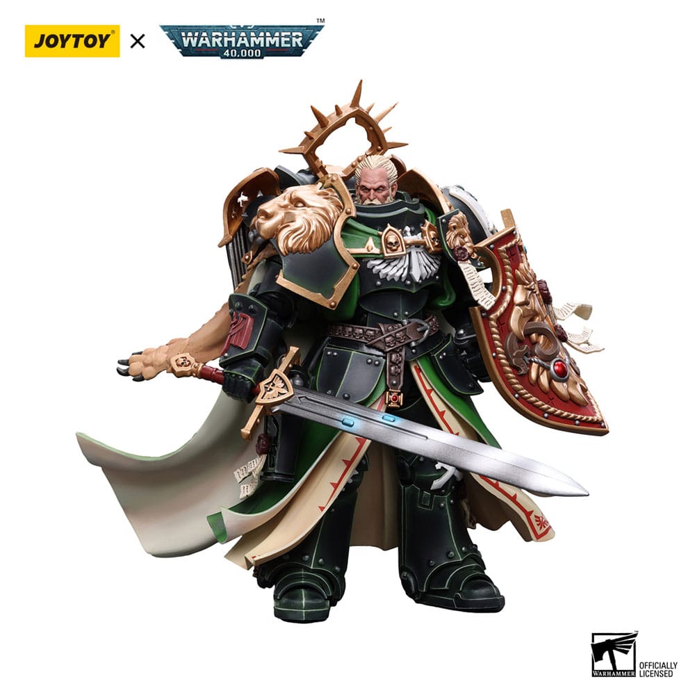 Warhammer 40k figurine 1/18 Dark Angels Primarch Lion El' Jonson 18 cm Reproduction