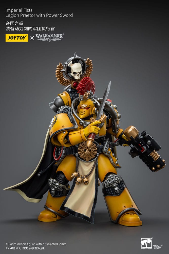 Warhammer The Horus Heresy figurine 1/18 Imperial Fists Legion Praetor with Power Sword 12 cm