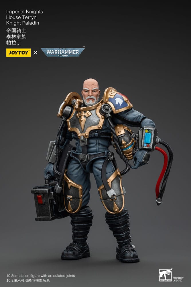 Warhammer 40k figurine 1/18 Imperial Knights House Terryn Knight Paladin 54 cm