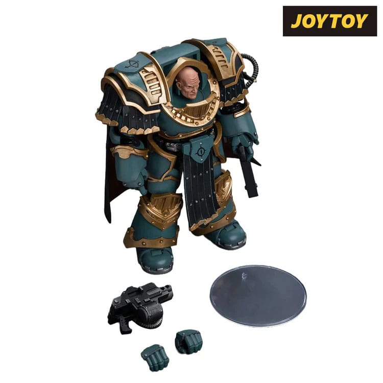 Warhammer The Horus Heresy figurine 1/18 Sons of Horus Legion Praetor in Cataphractii Terminator Armour 12 cm