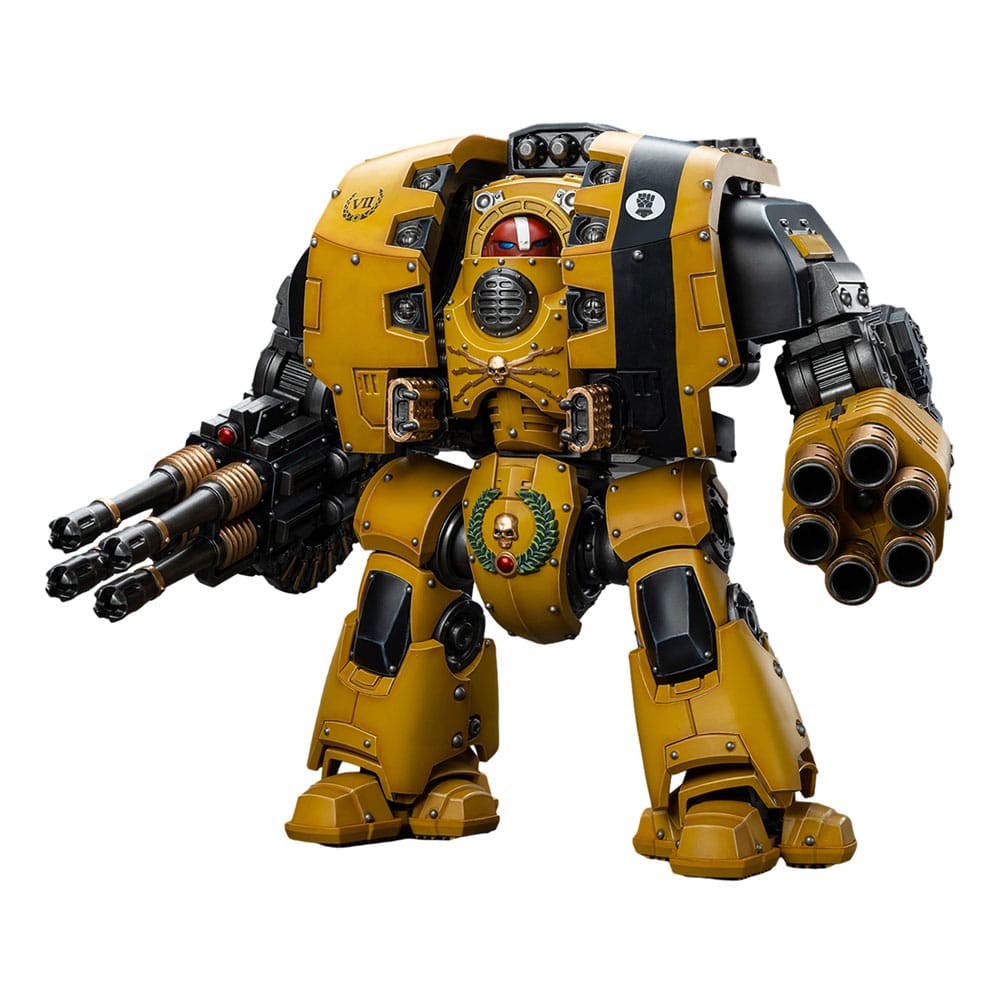 Warhammer The Horus Heresy figurine 1/18 Imperial Fists Leviathan Dreadnought with Cyclonic Melta Lance and Storm Cannon 12 cm