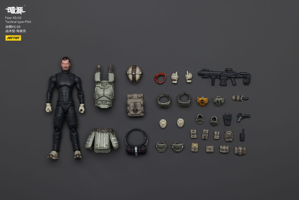 Battle For the Stars figurine Fear XS-03 Tactical type-Pilot 12 cm