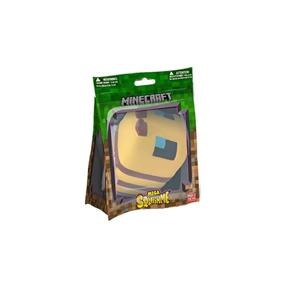 Minecraft figurine anti-stress Mega Squishme série 3 Abeille 15 cm