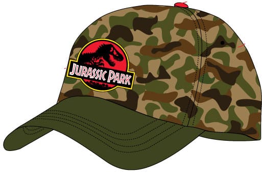 Jurassic Park casquette hip hop Cap Camo