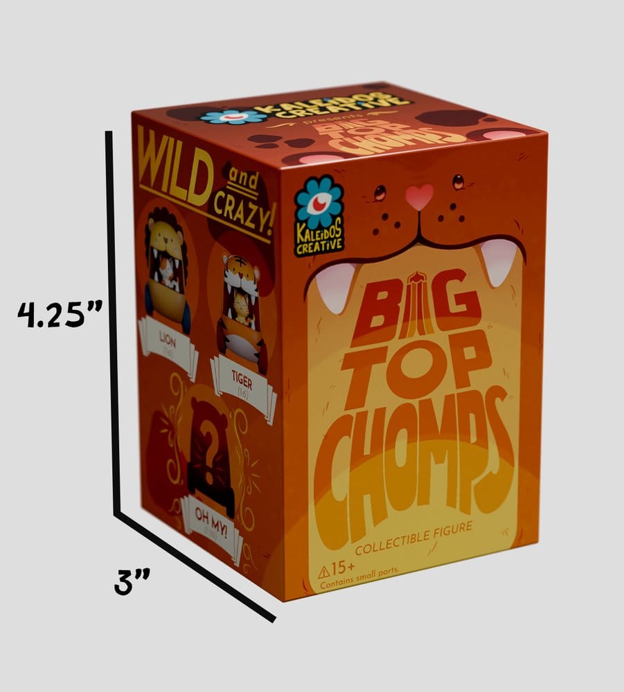 Big Top Chomps présentoir Blind Box figurines mini S1 6 cm (6)