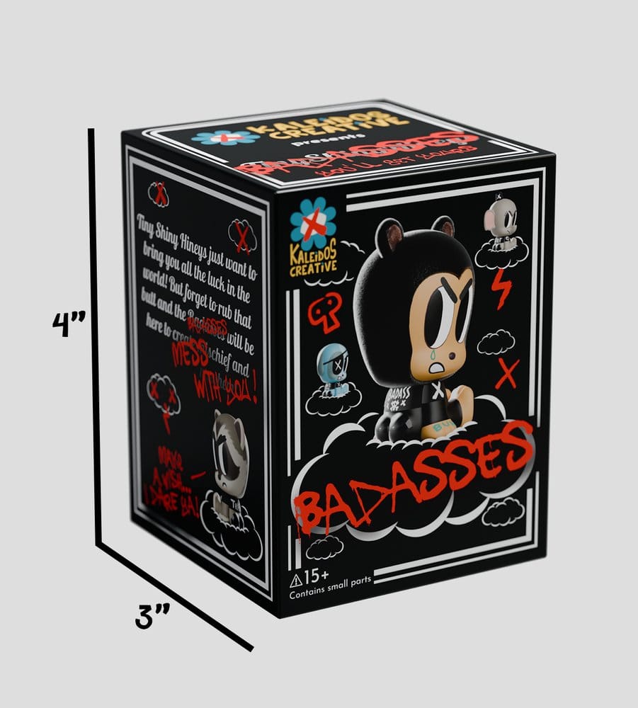Tiny Shiny Hiney Peakers présentoir Blind Box figurines mini S2 Badasses 7 cm (6)