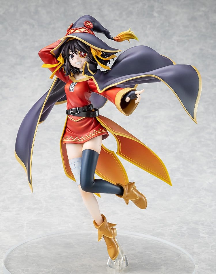 Konosuba x Haruhi Suzumiya figurine PVC 1/7 Haruhi Suzumiya Megumin Collaboration Ver. Illustration by Noizi Ito 25 cm