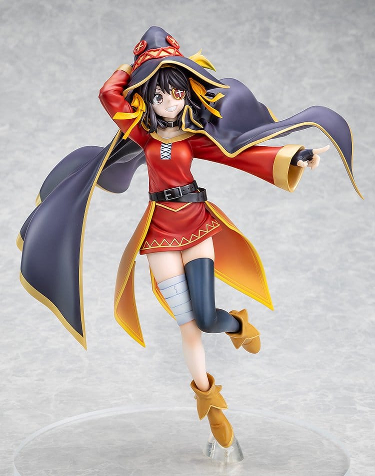 Konosuba x Haruhi Suzumiya figurine PVC 1/7 Haruhi Suzumiya Megumin Collaboration Ver. Illustration by Noizi Ito 25 cm