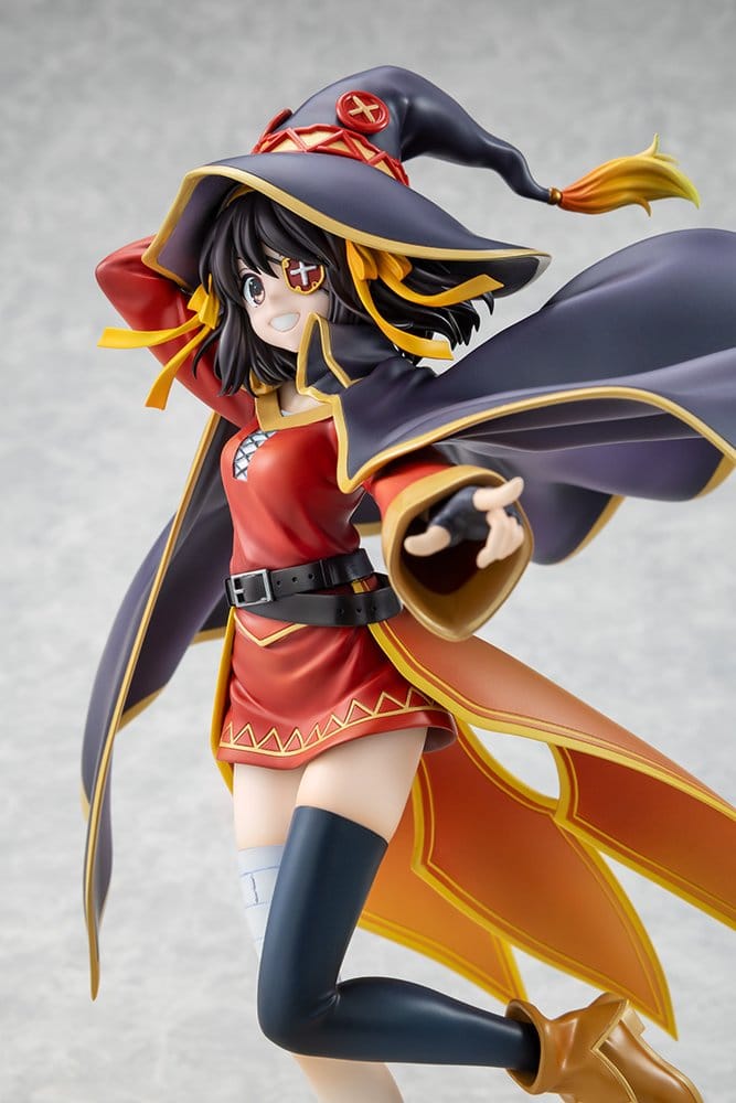 Konosuba x Haruhi Suzumiya figurine PVC 1/7 Haruhi Suzumiya Megumin Collaboration Ver. Illustration by Noizi Ito 25 cm