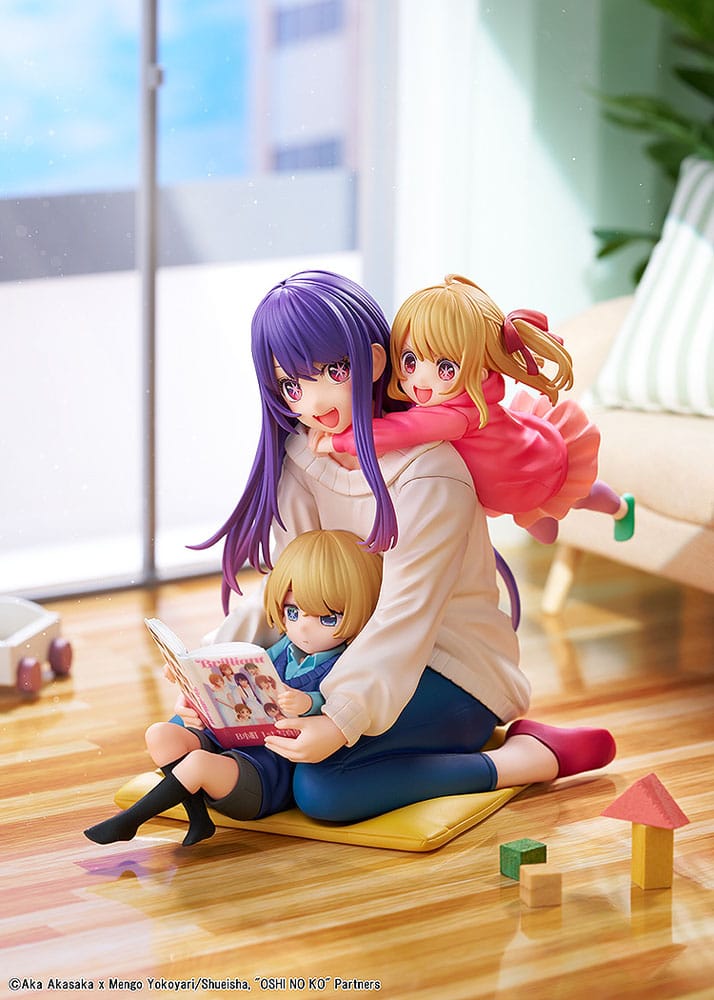 Oshi no Ko statuette PVC 1/8 Ai, Aqua & Ruby Mother and Children 10 cm