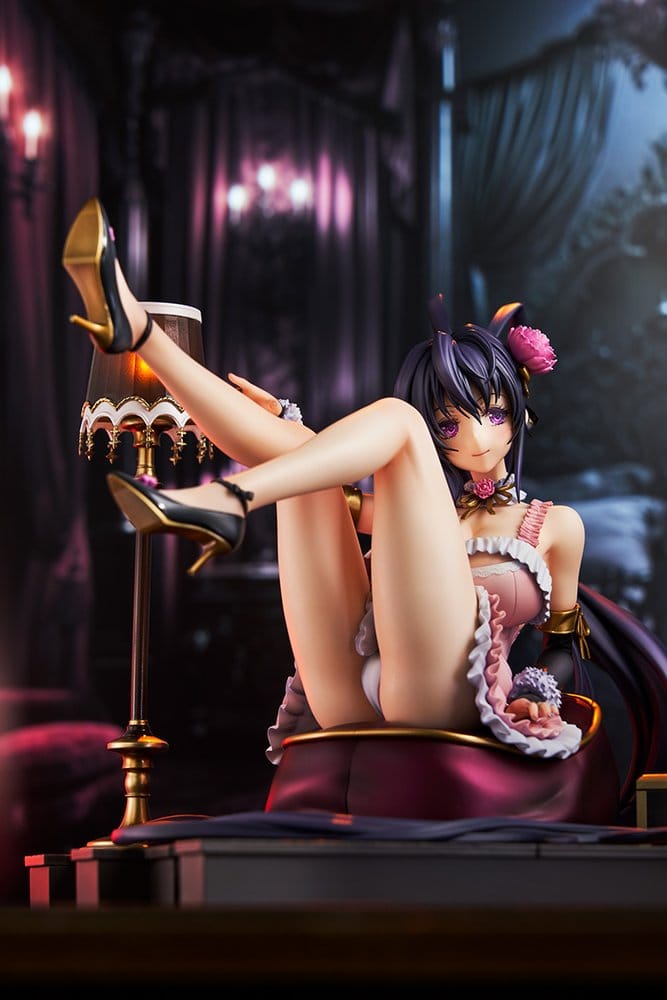 High School DxD figurine PVC 1/6.5 Akeno Himejima Light Novel 15th Anniversary ver. (Renewal Package Edition) 17 cm
