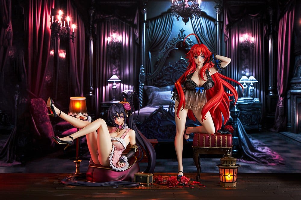 High School DxD figurine PVC 1/6.5 Akeno Himejima Light Novel 15th Anniversary ver. (Renewal Package Edition) 17 cm