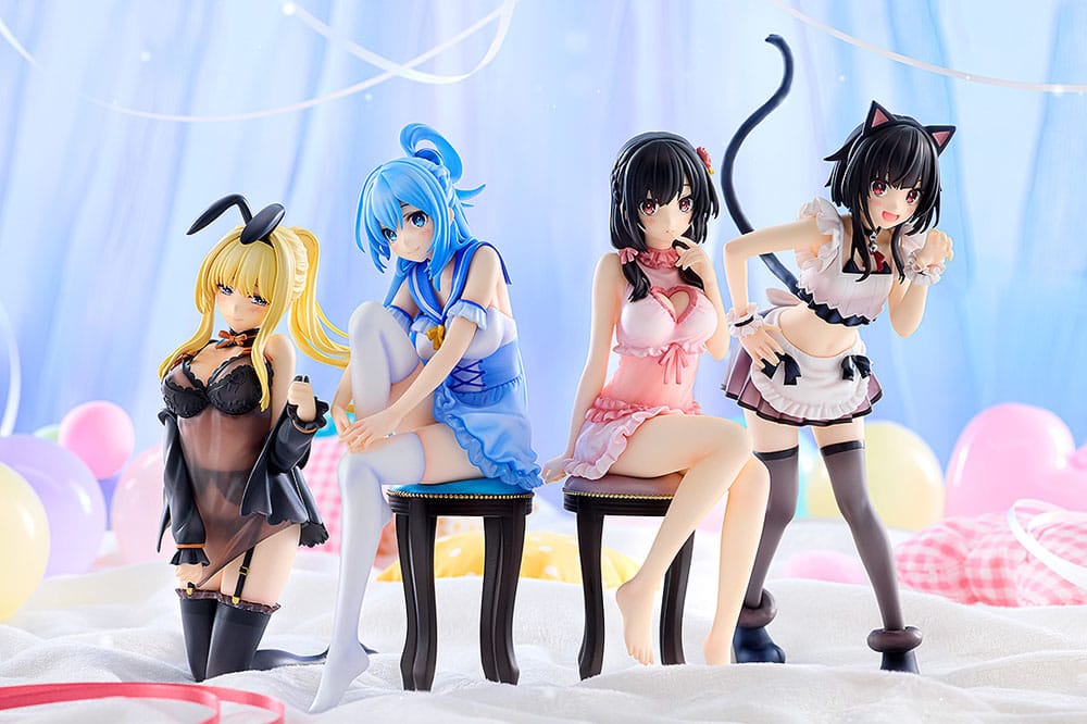 Konosuba God's blessing on this wonderful world! statuette PVC Yunyun: Light Novel Negligee Ver. 16 cm