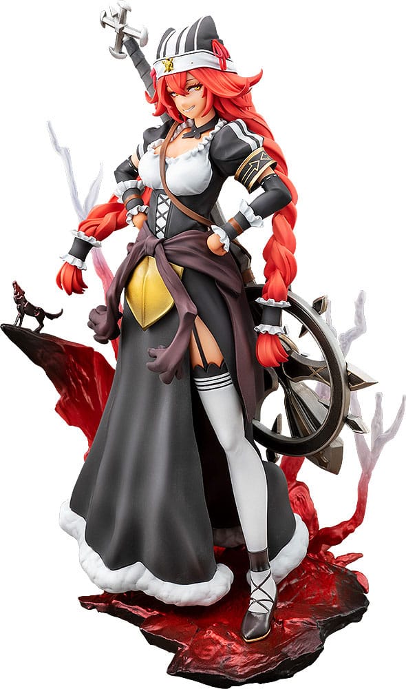 Overlord statuette PVC 1/8 Lupusregina Beta 10th Anniversary so-bin Ver. with Background Parts 22 cm