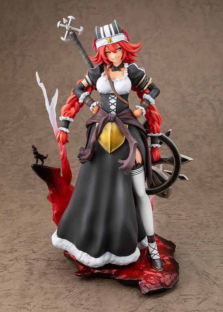 Overlord statuette PVC 1/8 Lupusregina Beta 10th Anniversary so-bin Ver. with Background Parts 22 cm