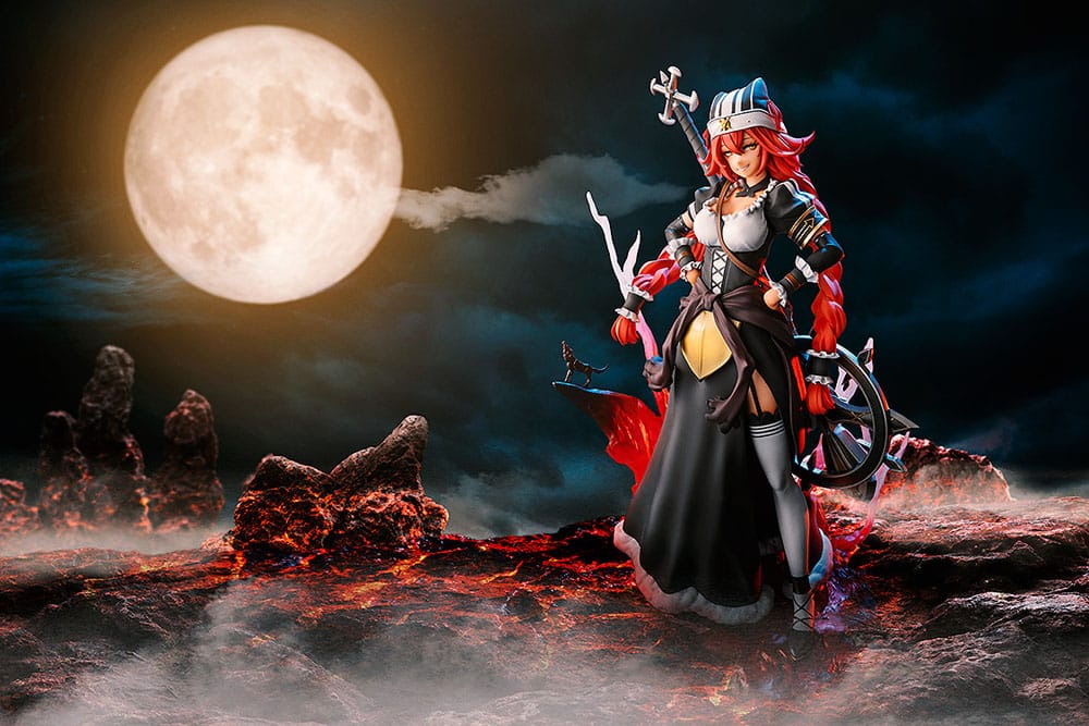 Overlord statuette PVC 1/8 Lupusregina Beta 10th Anniversary so-bin Ver. with Background Parts 22 cm