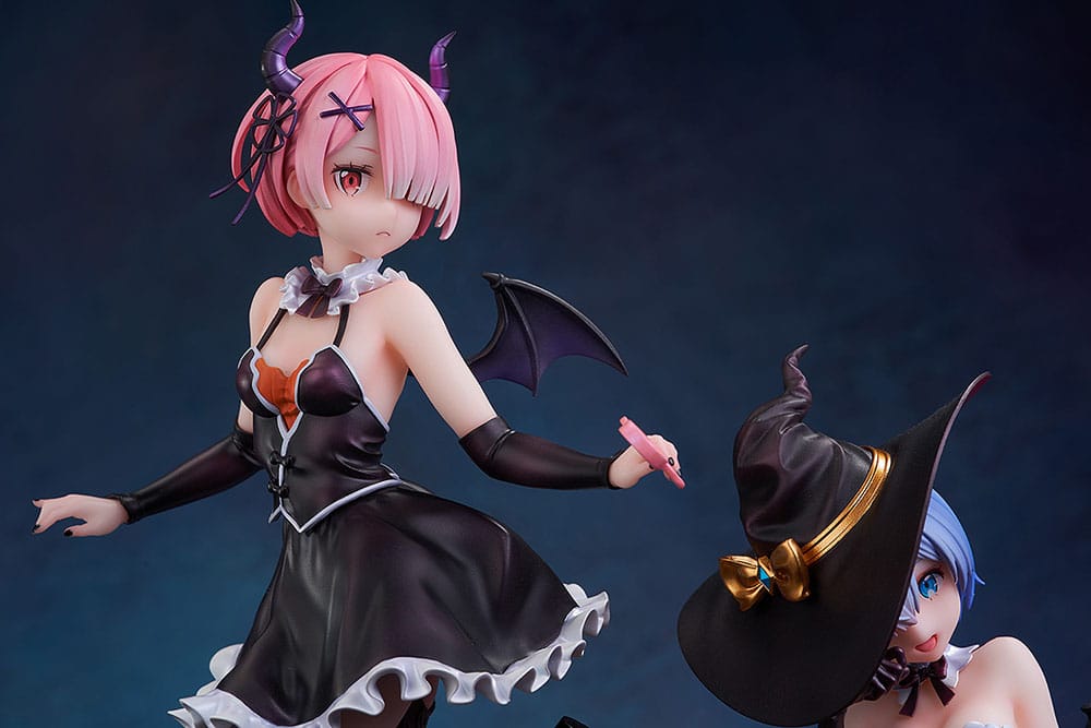 Re:ZERO -Starting Life in Another World- statuette PVC 1/7 Ram: Phantom Night Wizard Ver. 26 cm