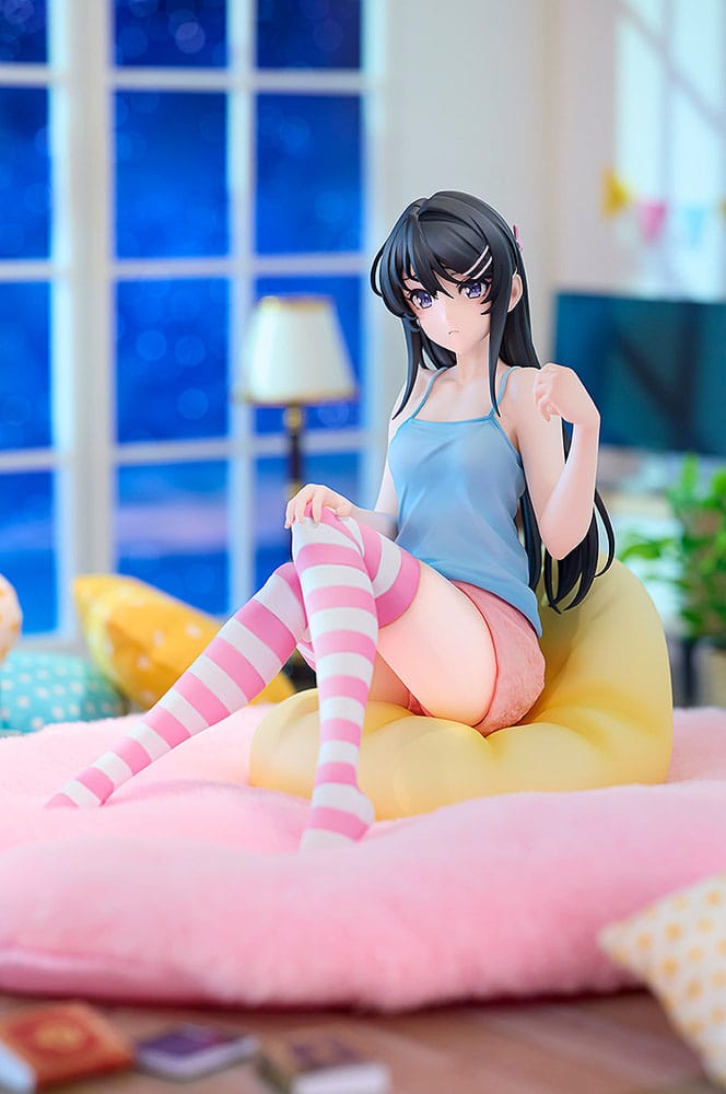 Rascal Does Not Dream of a Knapsack Kid statuette PVC 1/7 Mai Sakurajima Hoodie Look Rabbit Ears Ver. 18 cm