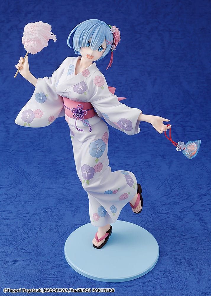 Re:ZERO -Starting Life in Another World- statuette PVC 1/8 Rem Yukata Ver. Renewal Package Edition 23 cm