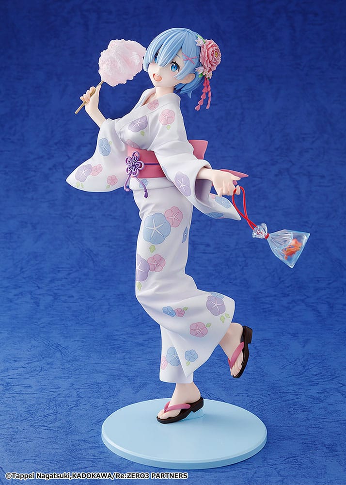 Re:ZERO -Starting Life in Another World- statuette PVC 1/8 Rem Yukata Ver. Renewal Package Edition 23 cm
