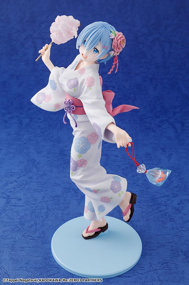 Re:ZERO -Starting Life in Another World- statuette PVC 1/8 Rem Yukata Ver. Renewal Package Edition 23 cm