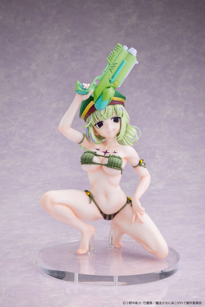 Gushing over Magical Girls statuette 1/6 Leoparde Swimsuit Ver. 22 cm