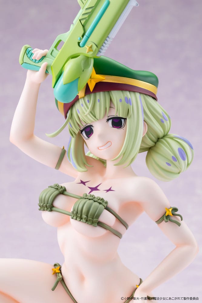 Gushing over Magical Girls statuette 1/6 Leoparde Swimsuit Ver. 22 cm