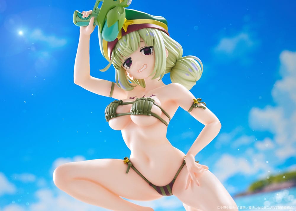 Gushing over Magical Girls statuette 1/6 Leoparde Swimsuit Ver. 22 cm