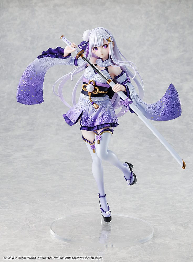Re:ZERO -Starting Life in Another World- statuette PVC 1/7 Emilia Combat Outfit ver. 24 cm