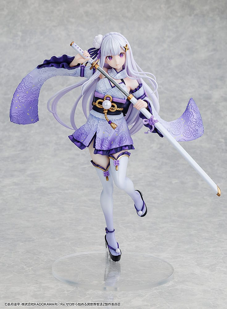 Re:ZERO -Starting Life in Another World- statuette PVC 1/7 Emilia Combat Outfit ver. 24 cm