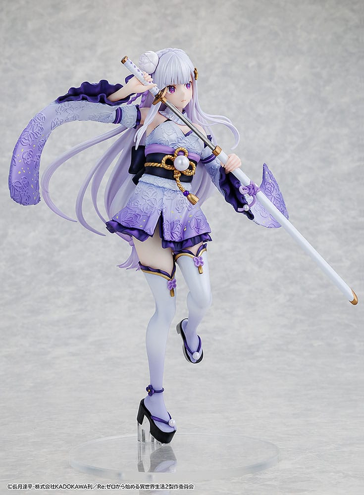 Re:ZERO -Starting Life in Another World- statuette PVC 1/7 Emilia Combat Outfit ver. 24 cm