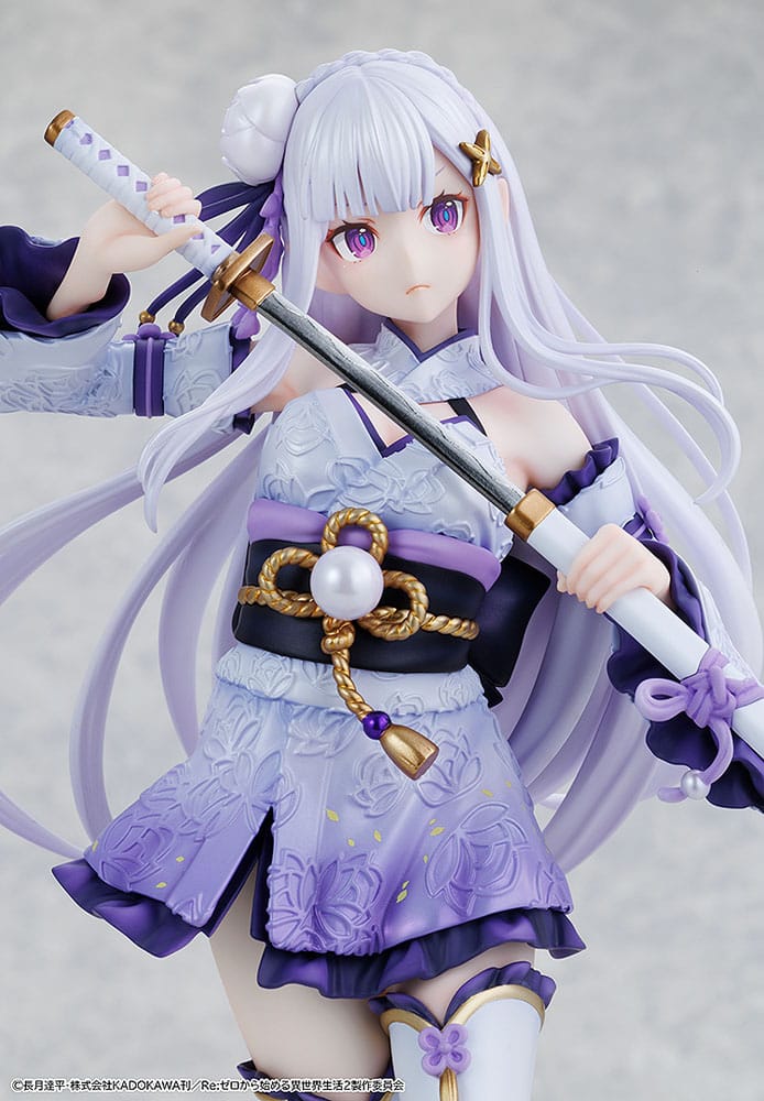 Re:ZERO -Starting Life in Another World- statuette PVC 1/7 Emilia Combat Outfit ver. 24 cm