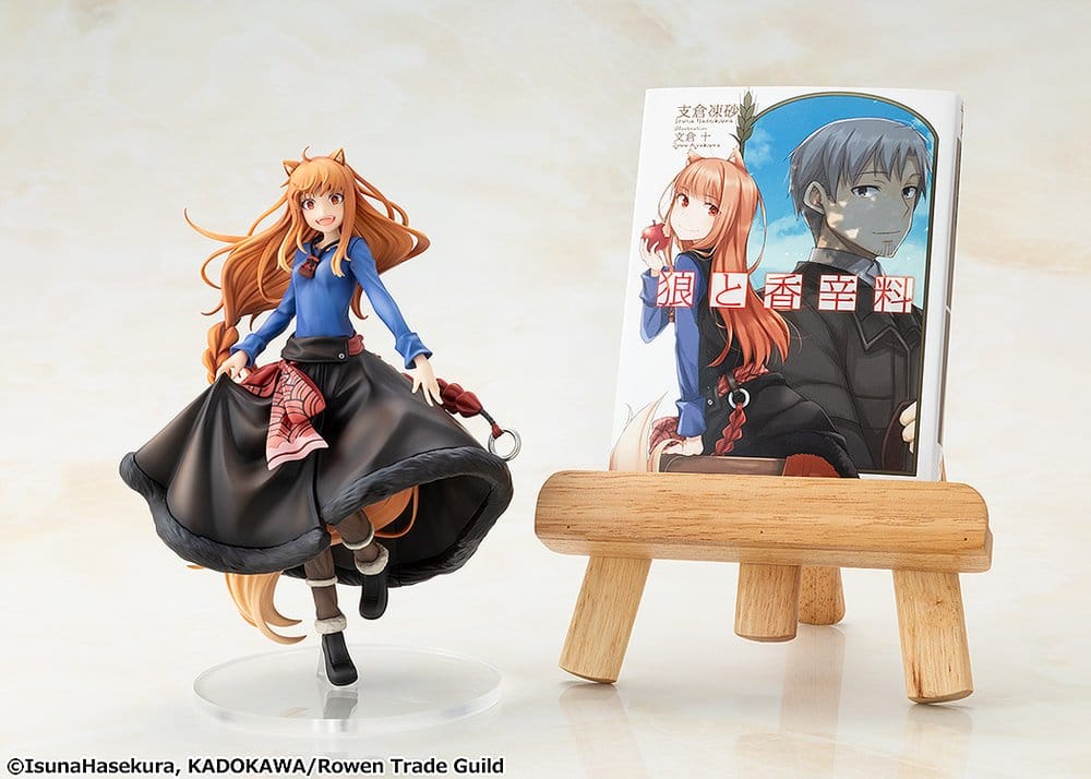 Spice and Wolf: Merchant Meets the Wise Wolf figurine PVC KDcolle Holo illustration by Jyuu Ayakura 17 cm