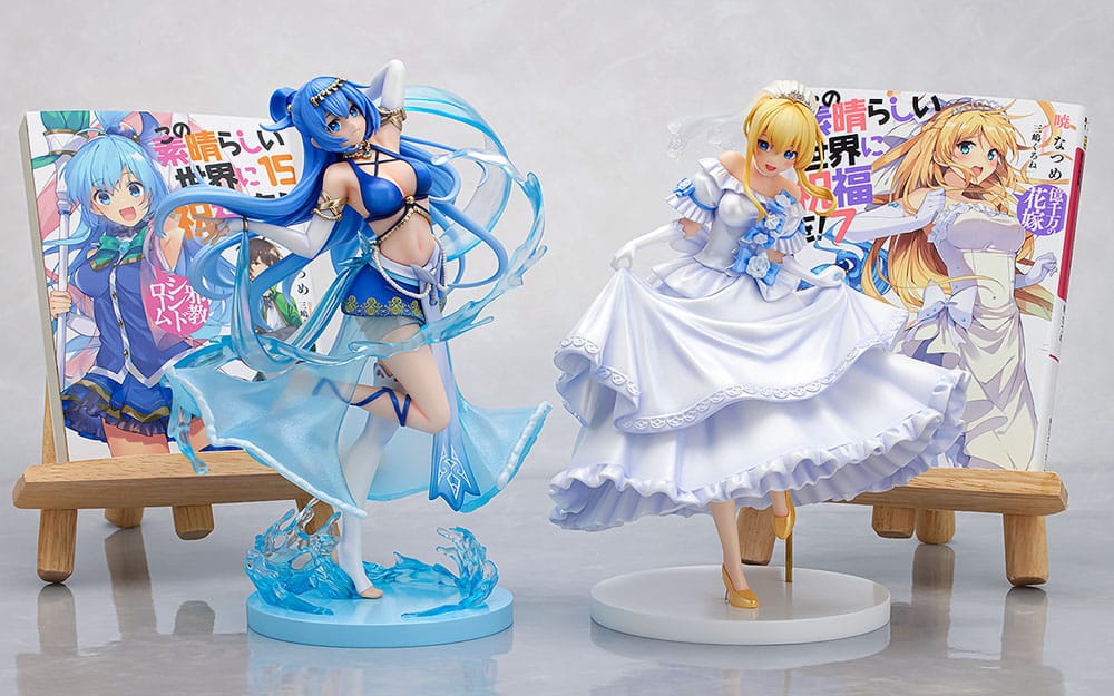 Konosuba God's blessing on this wonderful world! statuette PVC Darkness: Light Novel 10th Anniversary Ver. 17 cm