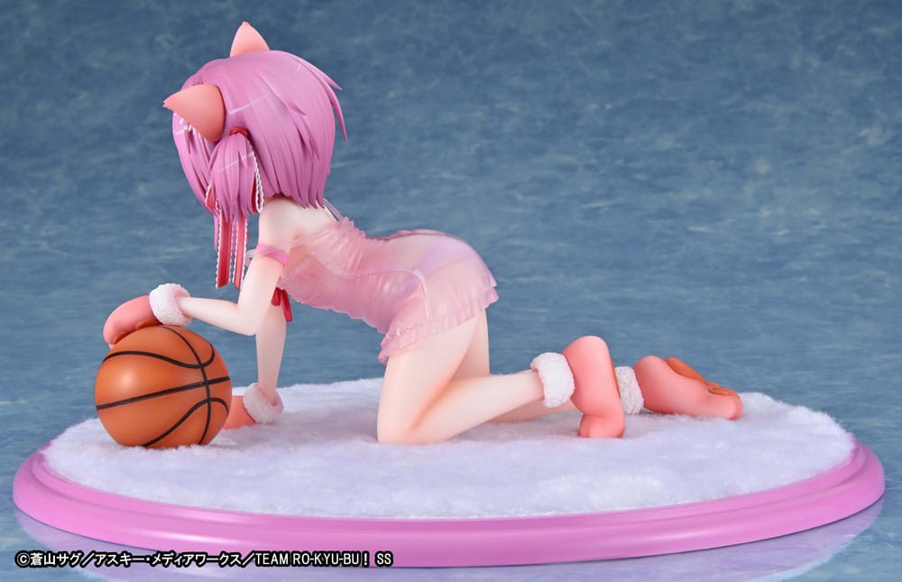 Ro-Kyu-Bu: Fast Break! statuette PVC 1/7 Tomoka Minato Kemomimi Lingerie Ver. 18 cm